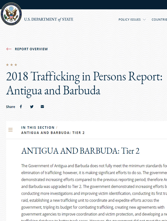 1-Trafficking in Persons Report